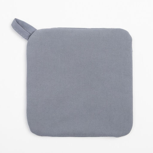 Набор кухонный Этель Kitchen, цвет синий, варежка-прихватка 18х29 см, прихватка 19х19 см  фото 7