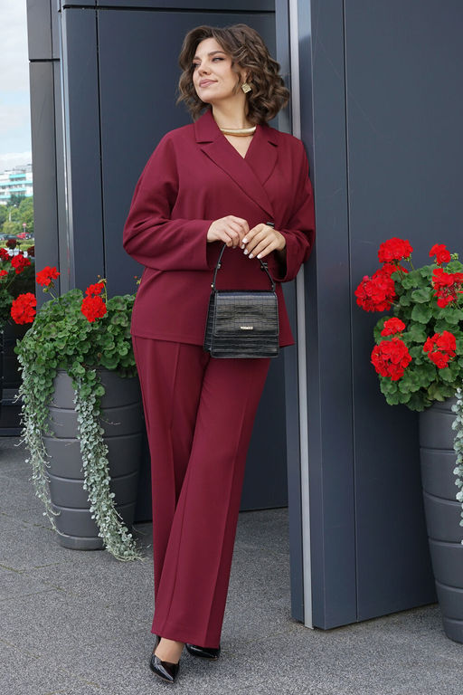 Костюм ALANI 2437 бордо