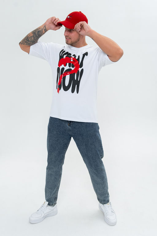 Футболка мужская 8507/1 оверсайз