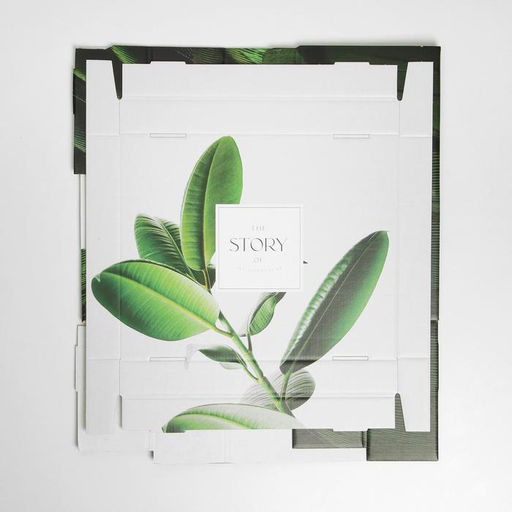 Коробка складная Листья, 31,2 х 25,6 х 16,1 см - Дарите счастье фото 5