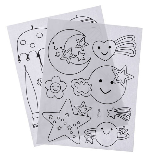 Набор для творчества: аппликация пайетками и раскраска - наклейки Улыбки - Школа талантов фото 6