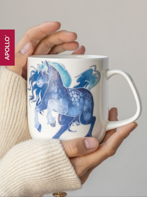 Кружка APOLLO genio "Stallone Basalto" 600 мл синий