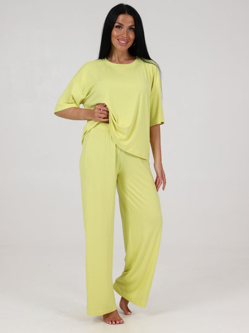 02 ЖЕНСКАЯ ПИЖАМА (Желтый) - А-дина фото 3