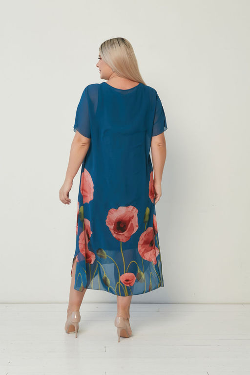 Платье Luxury Moda 901 бирюзовый