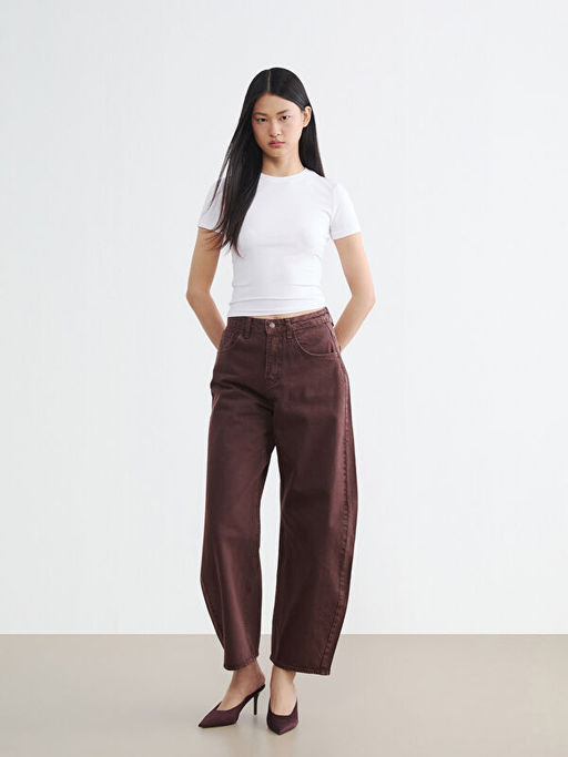 Bisiklet Yaka Kad?n Ti??rt