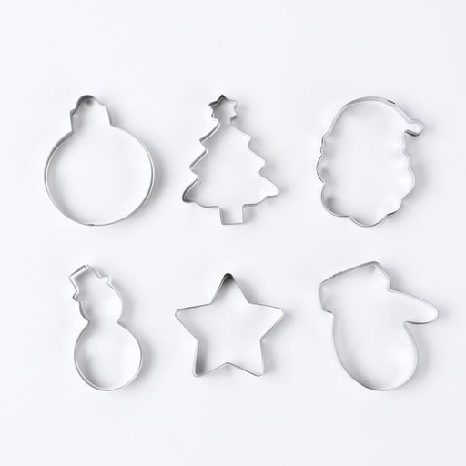 Формы для выпечки новогодние «Зимние истории», 6 шт.