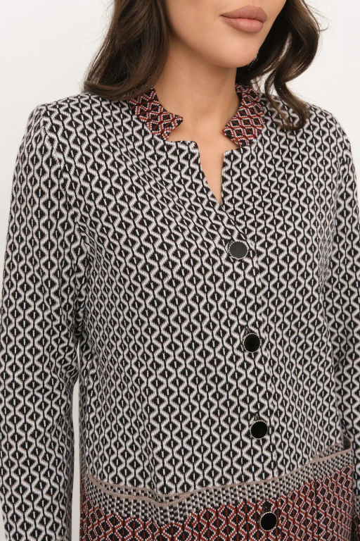 ЗЛАТА Жакет М 3158/терракот