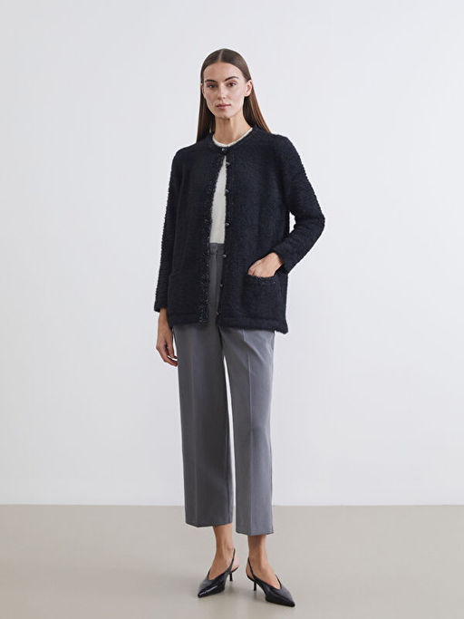 Bisiklet Yaka Kad?n Triko H?rka