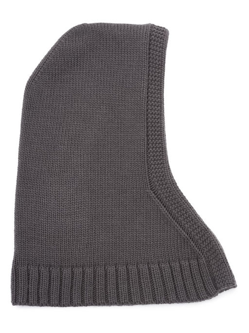 Капор жен. шерсть+акр LB-A53074 graphite