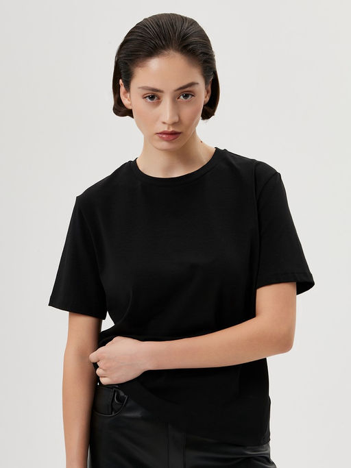 Футболка женская 12511-42040 black - Eleganzza фото 2