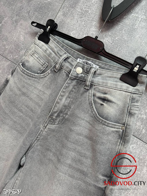 Джинсы стрейч широкие женские - Bruno фото 2