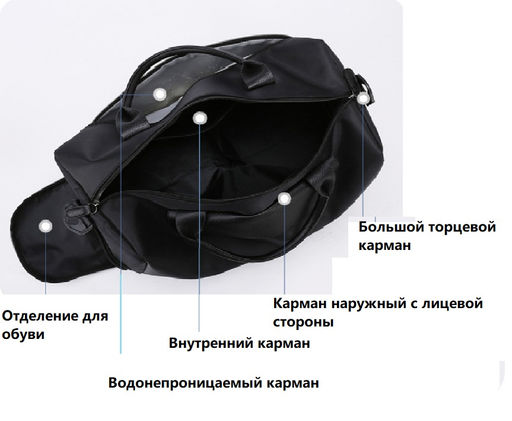 Сумка JIN-317-Gray - Ferro фото 2