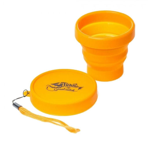 Tramp стакан силиконовый складной с крышкой  фото 6