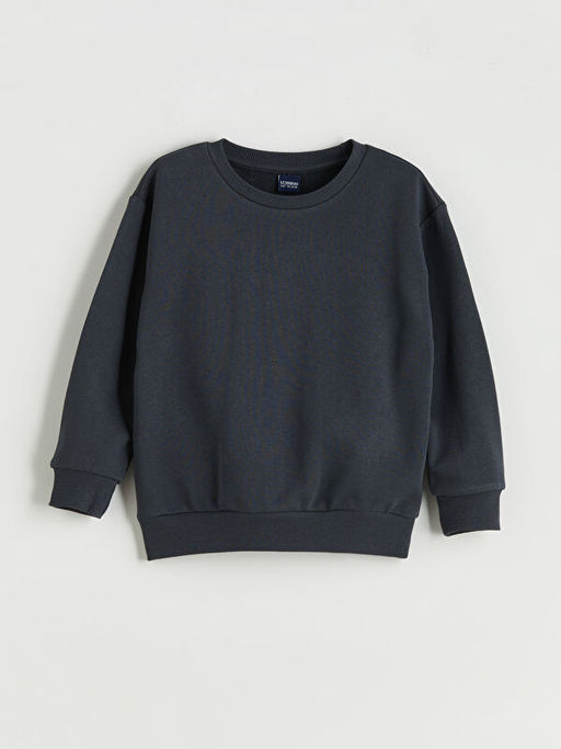 Bisiklet Yaka Erkek ?ocuk Sweatshirt