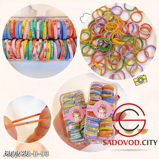 Набор резинок для волос 60 шт