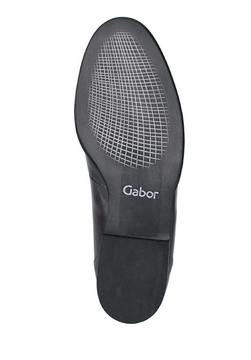 Кожаные туфли GABOR, серые  фото 7