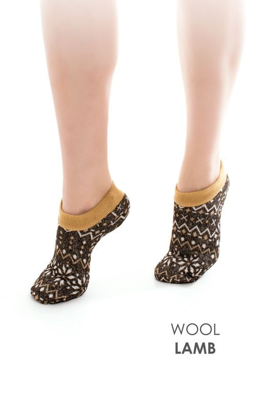 Следки меховые эластичные