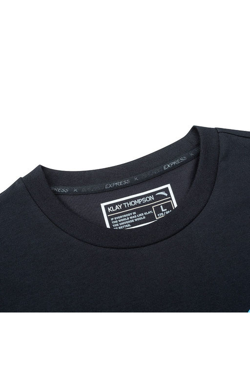 Футболка Хлопок Черный - Anta фото 3