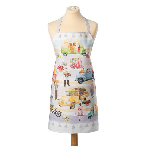 Фартук Этель Food market 70х60 см, 100% хлопок, саржа 190 г/м2  фото 9