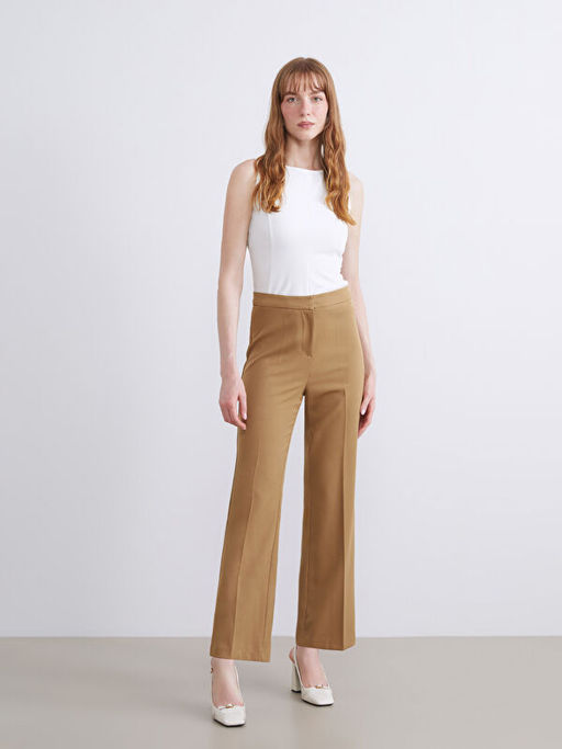 Dar Fit ?spanyol Pa?a Kad?n Pantolon