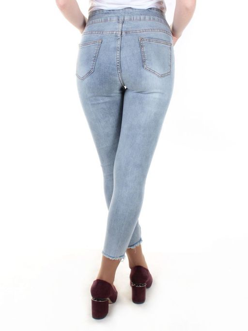 0058 Джинсы женские зауженные YTD JEANS