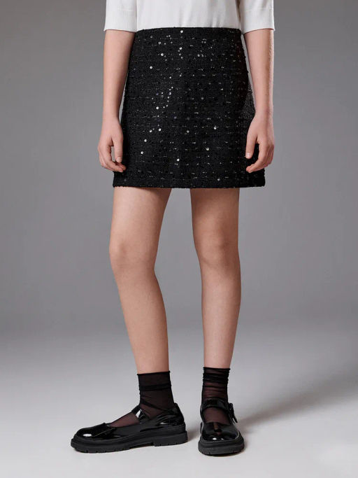 ACOOLA / Юбка детская для девочек Anteya_sk черный  фото 4