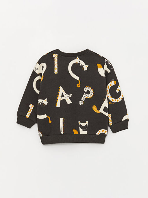 Bisiklet Yaka Erkek Bebek Sweatshirt ve E?ofman Alt 2li - Waikiki фото 3