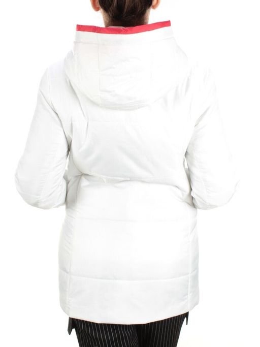 2098-1 WHITE Куртка демисезонная женская Y SILK TREE (100 гр.синтепона) - Фабричный китай фото 5