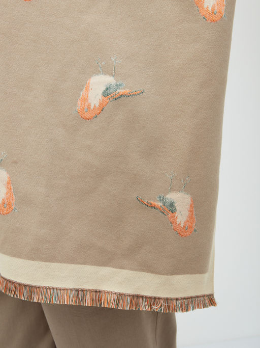 в СОСТАВЕ ШЕРСТЬ ! Большой,теплый двусторонний палантин - Tantino фото 6