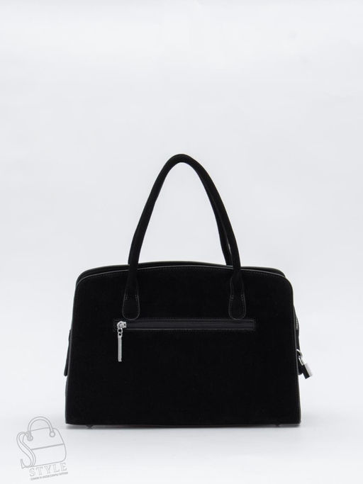 Сумка женская кожаная 2410YF black Polina&Eiterou