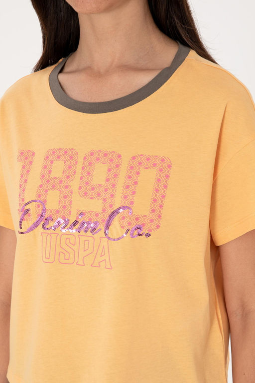 Kad_n Turuncu Ti__rt Sepette S_rpriz _ndirim - U.s. polo assn фото 7