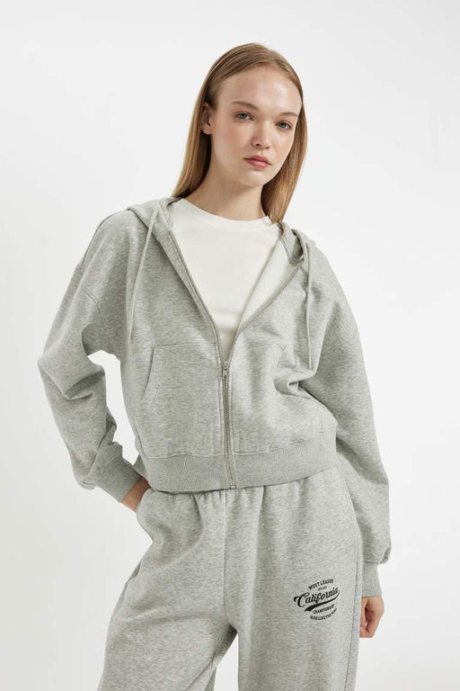 Толстовка Cool Standard Fit с капюшоном на молнии