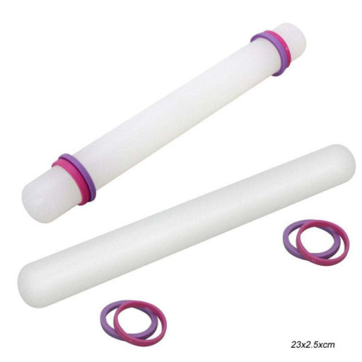 Скалка для регулировки толщины теста 0,15 и 0,30 см / VL80-274 /уп 12/144/ для теста, мастики