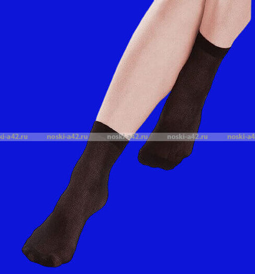 Цена за 10 пар. Крабро CRABRO носки капрон женские 40 den чёрные Miss