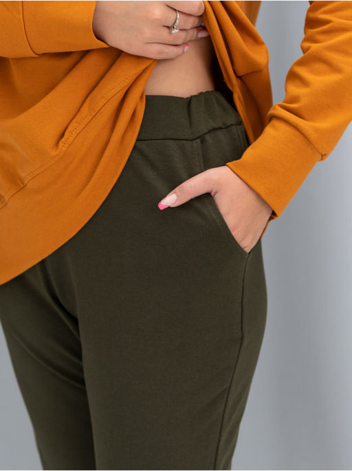 Брюки от костюма "Мода" хаки