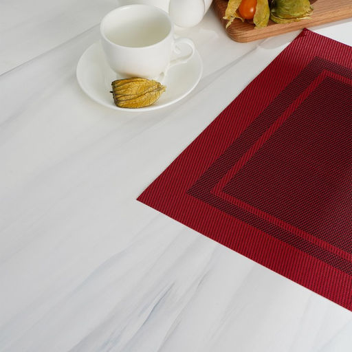 Цена за 12 шт. Салфетка сервировочная на стол Окно, 4530 см, цвет красный - Simaland фото 7