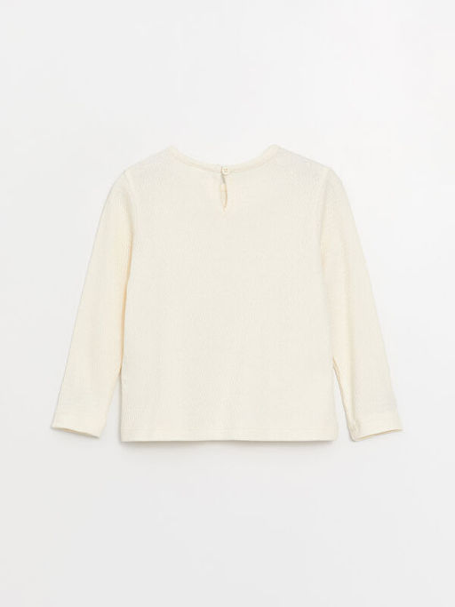 Bisiklet Yaka Basic K?z Bebek Bluz - Waikiki фото 2