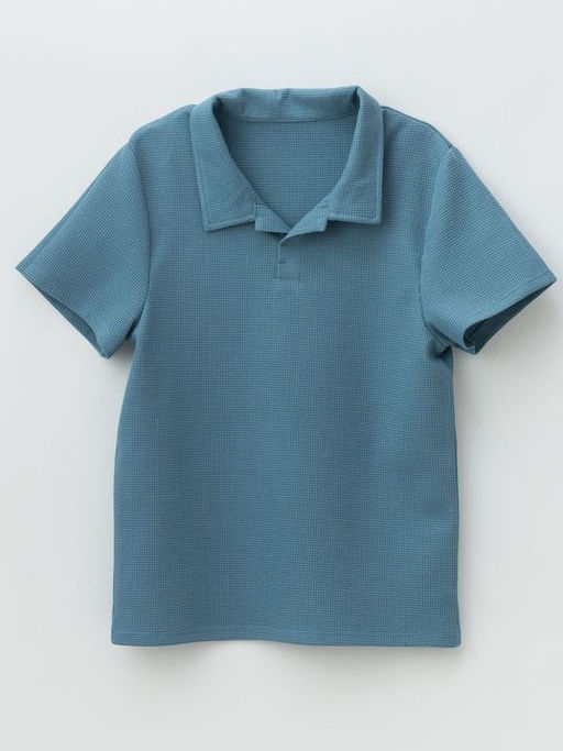 Футболка для мальчика поло, синий - Lesi kids фото 13