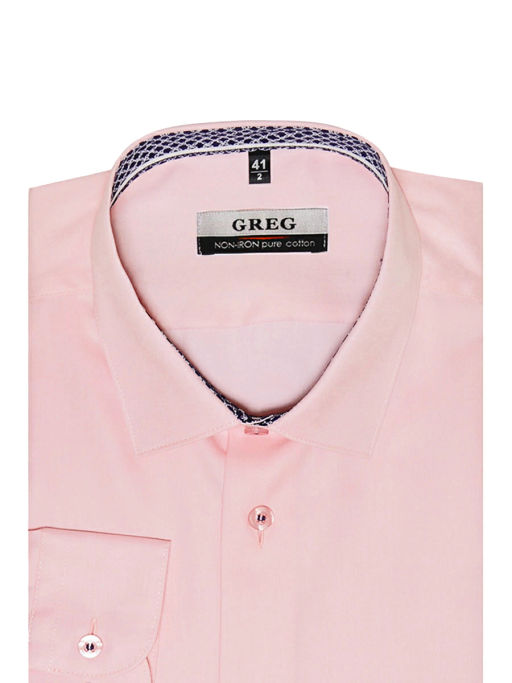 Сорочка мужская длинный рукав GREG 603/231/1632/Z/1p