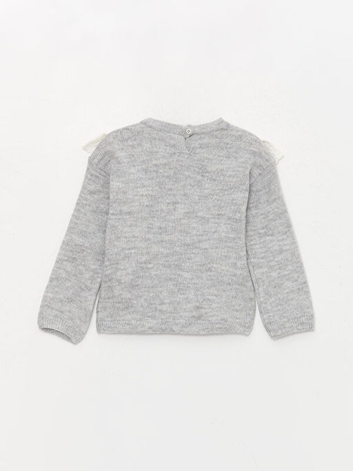 Bisiklet Yaka Uzun Kollu K?z Bebek Kazak - Waikiki фото 2