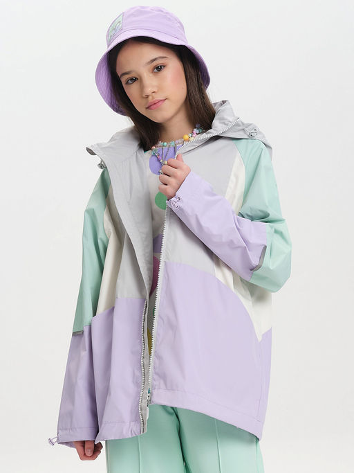 GZJN3369/5 Ветровка для девочек - Pelican фото 15