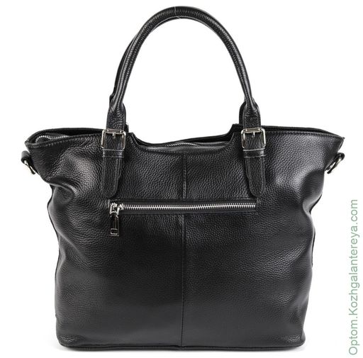 Женская кожаная сумка 1623-В Блек - Cidirro фото 3