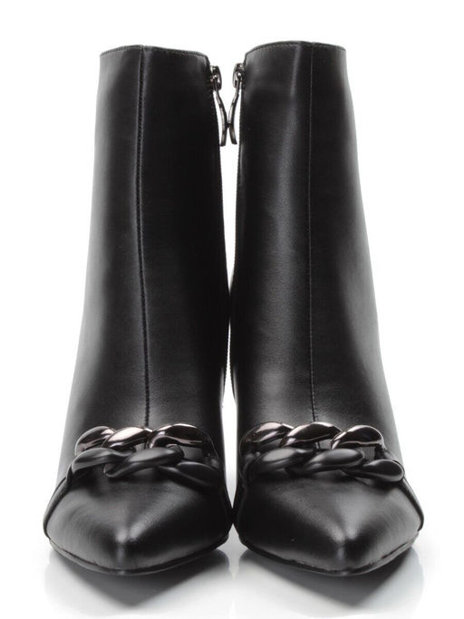 01-PCM343-1 BLACK Ботинки демисезонные женские (натуральная кожа, байка) - Фабричный китай фото 8