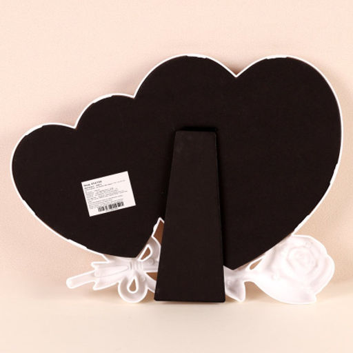 Фоторамка Два сердца / 109-1 /уп 60/ белая - Галеонтрейд фото 5