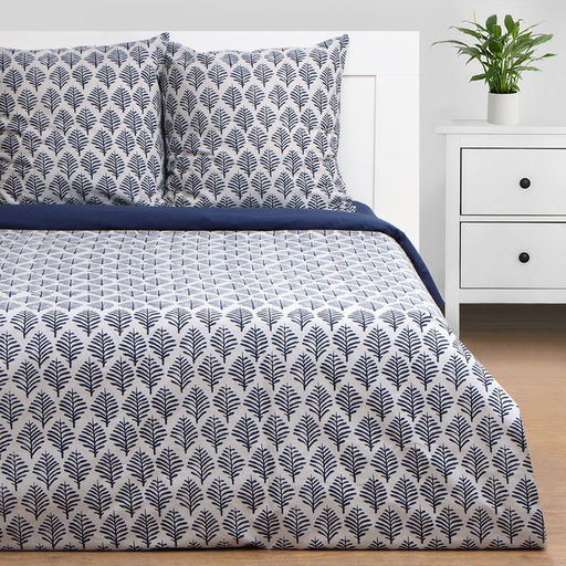 Постельное бельё Этель 2 сп Blue ornament, 175х215 см, 200х220 см, 70х70 см -2 шт, бязь 125 г/м2  фото 8
