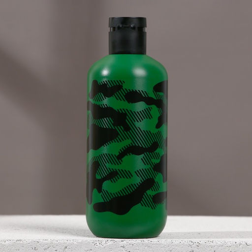 Гель для душа 23 Февраля, 300 мл, аромат сандала и бергамота, HARD LINE