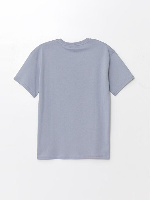 Rahat Kal?p Bisiklet Yaka Erkek ?ocuk Ti??rt - Waikiki фото 2