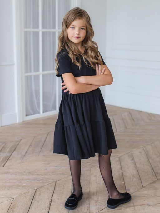 Платье s0101 - Радужный хлопок фото 3