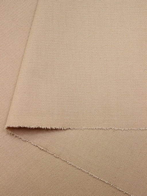 Саржа цв.Бежевый с розовым оттенком, ш.1.5м, хлопок-100%, 260гр/м.кв - Купава фото 2