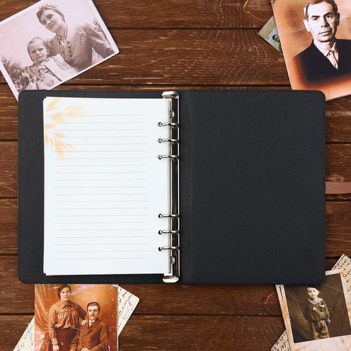 Родословная книга со встроенной флешкой 16 Gb «Семейная летопись», 17.5×23 см..